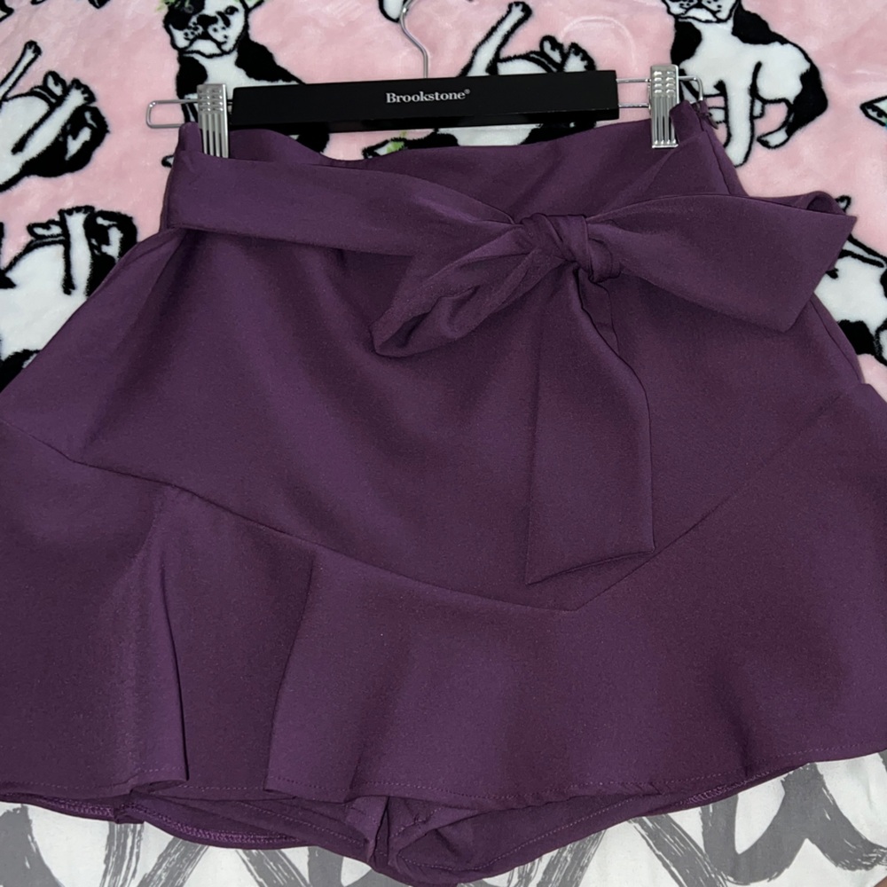 Zara Purple Skater Skirt